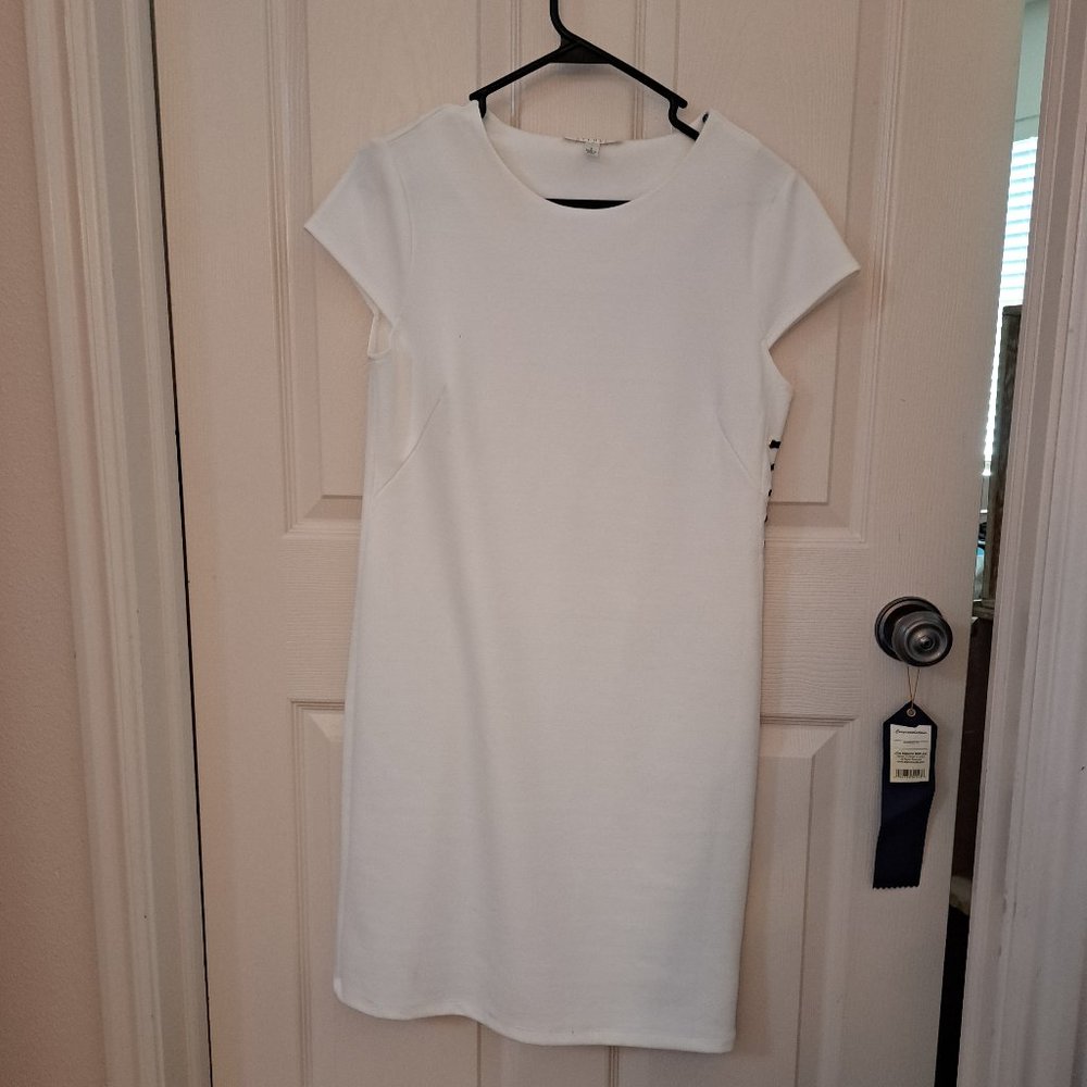 White casual dress